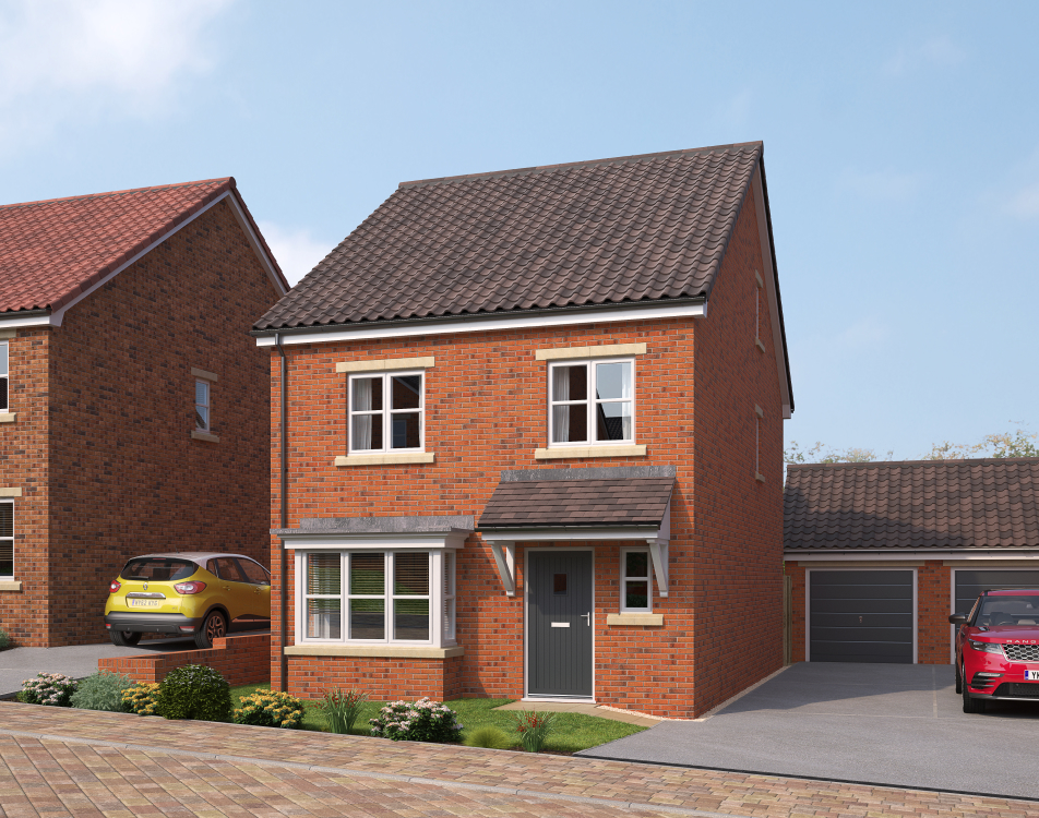 The Warwick at Kings Charles Walk Drighlington Chartford Homes